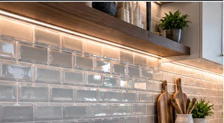 Kitchen backsplash tile installation by JAC Tiling LLC